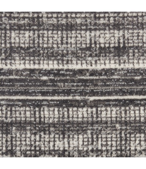 Calvin Klein CK011 Verdant Charcoal Ivory VRD04 8 ft. X 10 ft. Rect. Rug