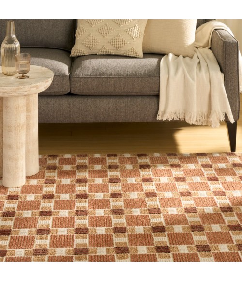 Nourison Nordic Rust NRC14 5 ft. X 7 ft. Rect. Rug