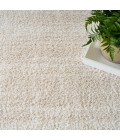 Nourison Modern Shag Ivory Beige MMD04 7 ft. 10 in. X 9 ft. 10 in. Rect. Rug