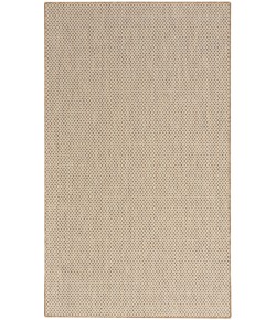 Nourison Courtyard Jute Ivory COU01 3 ft. X 5 ft. Rect. Rug