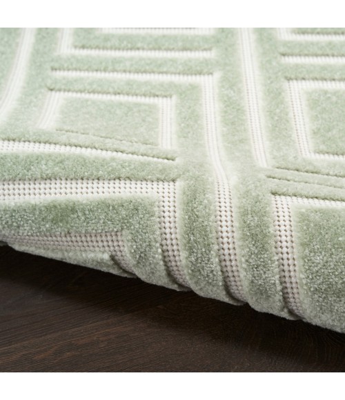Nourison Casual Green CSU03 3 ft. 11 in. X 5 ft. 11 in. Rect. Rug