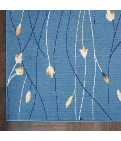 Nourison Grafix Runner Area Rug GRF15-Light Blue