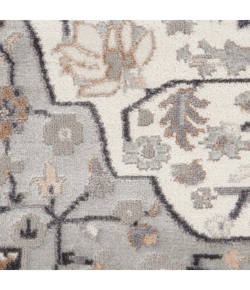 Nourison Elation Area Rug ETN09-Ivory Grey