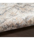 Nourison Astra Machine Washable Area Rug ASW12 Silver Grey