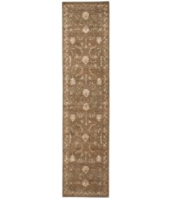 Nourison Silk Elements - Ske02 Cocoa Area Rug 2 ft. 5 X 10 ft. Rectangle