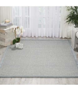 kathy ireland Home Ki31 River Brook - Ki809 Light Blue Ivory Area Rug 7 ft. 9 X 9 ft. 9 Rectangle