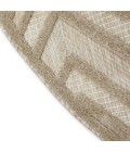 Nourison Home Versatile Cream NRV01 8 ft. Round Rug