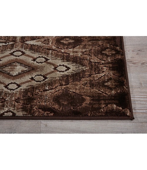 Nourison Karma Chocolate KRM02 9 ft. X 13 ft. Rect. Rug