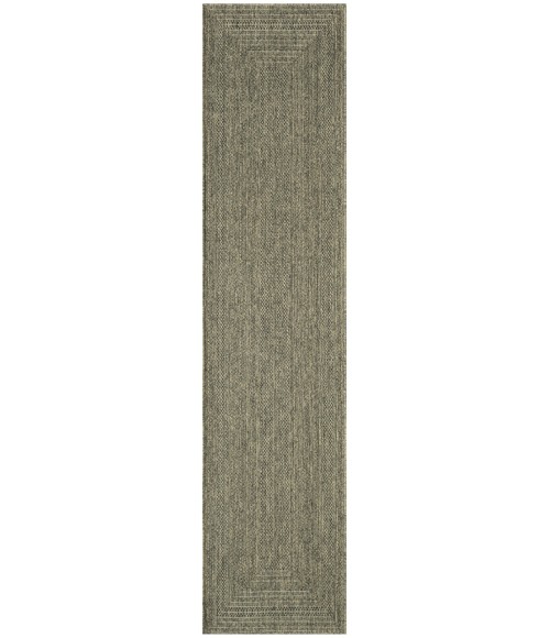 Nourison Tulum Olive TLM04 2 ft. 2 in. X 10 ft. Rect. Rug
