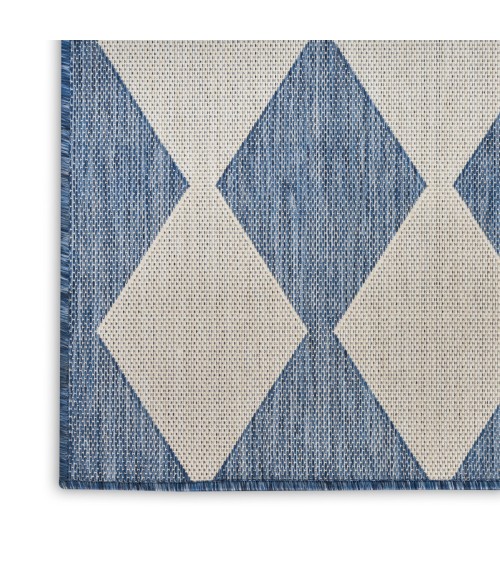 Nourison Positano Navy Blue POS04 8 ft. X 10 ft. Rect. Rug