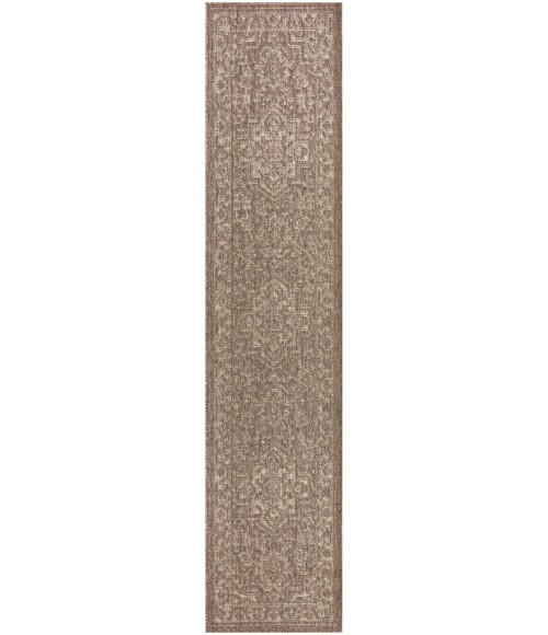 Nourison Tulum Brown TLM05 2 ft. 2 in. X 10 ft. Rect. Rug
