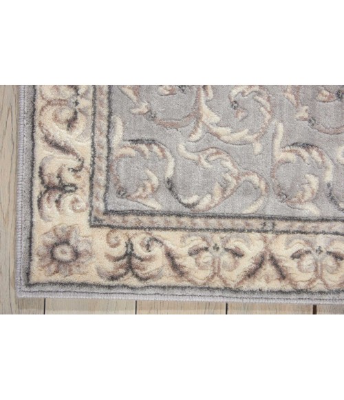 Nourison Somerset Runner Area Rug ST02-Silver