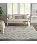 Nourison Tranquil Area Rug TRA09-Ivory/Turquoise