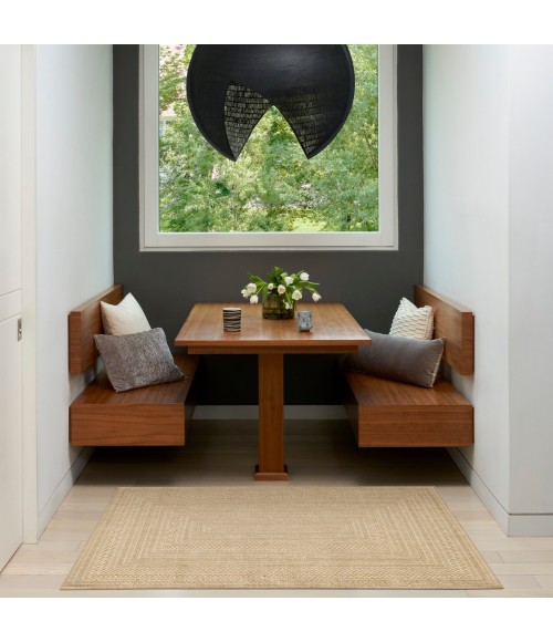 Nourison Tulum Taupe Ivory TLM04 2 ft. X 3 ft. Rect. Rug