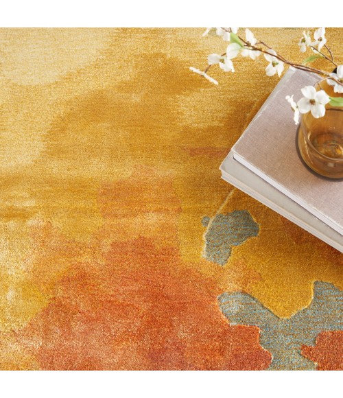 Nourison Prismatic Gold Multicolor PRS29 10 ft. X 14 ft. Rect. Rug