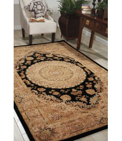 Nourison 2000 - 2233 Black Area Rug 9 ft. 9 X 13 ft. 9 Rectangle