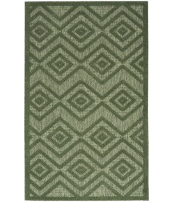 Nourison Versatile Green NRV01 2 ft. X 4 ft. Rectangle Rug