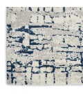 Twilight Area Rug Nourison Twilight Area Rug TWI10 Ivory/Navy 2' x 3'