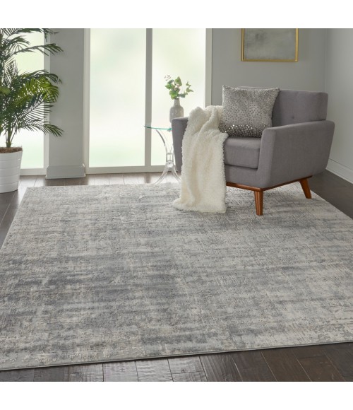 Nourison Rustic Textures Area Rug RUS01-Ivory/Silver