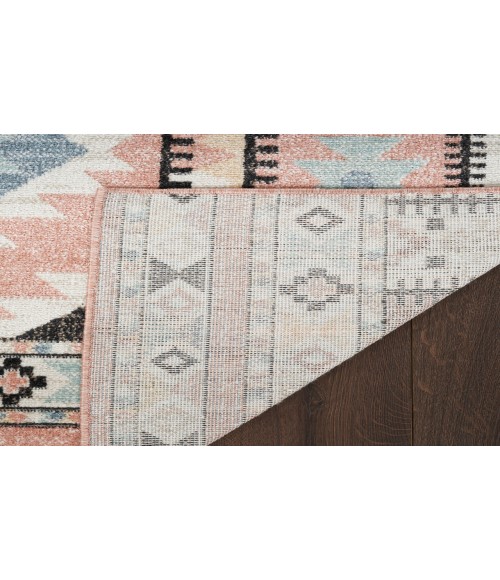 Nourison Washable Decor Ivory Multicolor Rug WSD04 7 ft. 10 in. X 10 ft. Rectangle - Rugs Town Nourison Washable Decor Ivory Multicolor WSD04 7 ft. 10 in. X 10 ft. Rectangle Rug