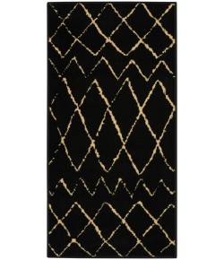 Nourison Grafix - Grf04 Black Area Rug 2 ft. X 4 ft. Rectangle