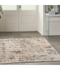 Nourison Quarry Beige Grey QUA01 4 ft. X Square Rug
