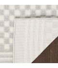 Nourison Casual Light Grey CSU02 3 ft. 11 in. X 5 ft. 11 in. Rect. Rug