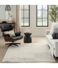 Nourison Cozy Modern Ivory Black Rug CMD02 5 ft. 3 in. X 7 ft. Rect. - Rugs Town Nourison Cozy Modern Ivory Black CMD02 5 ft. 3 in. X 7 ft. Rect. Rug