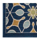 Nourison CARIBBEAN Area Rug Nourison Caribbean Square Area Rug CRB07-Navy