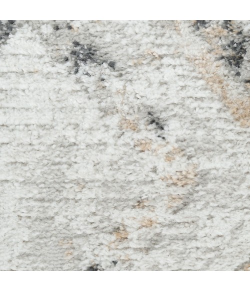 Nourison Dekor Grey Charcoal DEK05 2 ft. X 4 ft. Rect. Rug