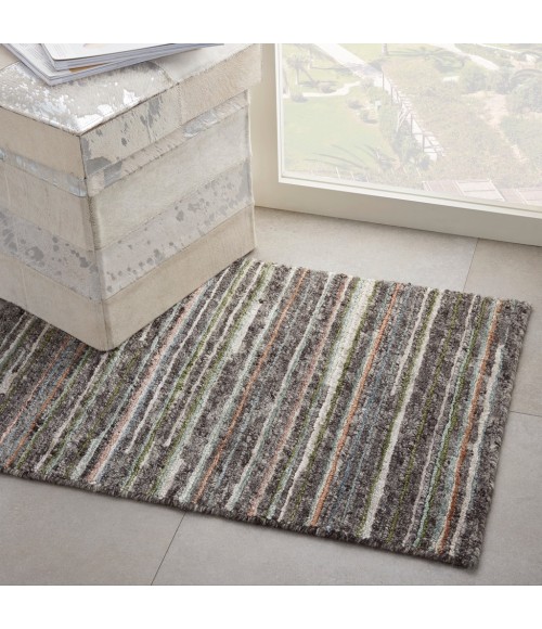 Nourison Plateau Area Rug PAE01-Grey/Green