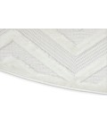 Nourison Versatile Ivory White NRV01 8 ft. Round Rug