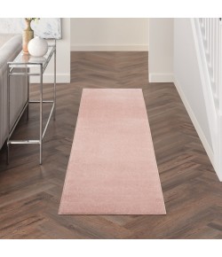 Nourison Essentials - Nre01 Pink Area Rug 2 ft. 2 X 10 ft. Rectangle