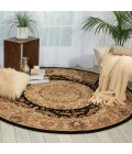 Nourison 2000 Area Rug Nourison 2000 Oval Area Rug 2233-Black