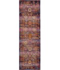 Nourison Vintage Kashan Runner Area Rug VKA03-Red/Multicolor