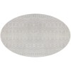 Nourison Astra Machine Washable Grey ASW10 4 ft. Round Rug