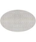 Nourison Astra Machine Washable Grey ASW10 4 ft. Round Rug
