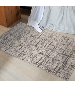 Calvin Klein CK950 Rush CK952 Ivory Grey 2 ft. 2 in. X 3 ft. 9 in. Area Rug