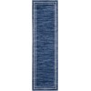 Nourison Essentials - Nre02 Navy Ivory Area Rug 2 ft. 2 in. X 7 ft. 6 in. Runner