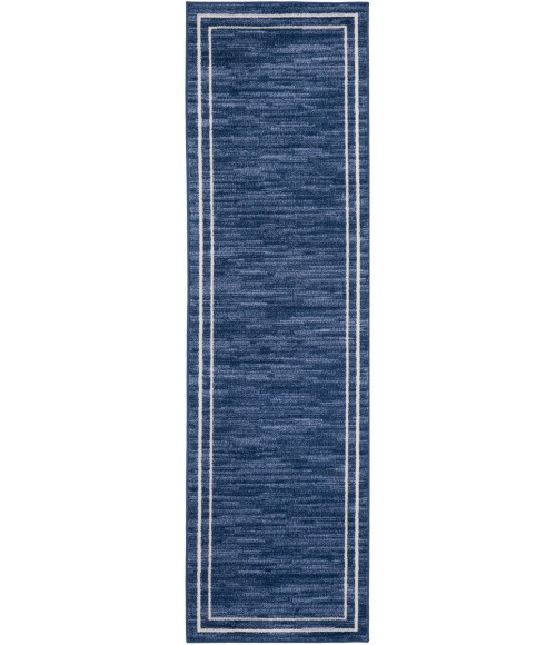 Nourison Nourison Essentials Area Rug NRE02 Navy/Ivory