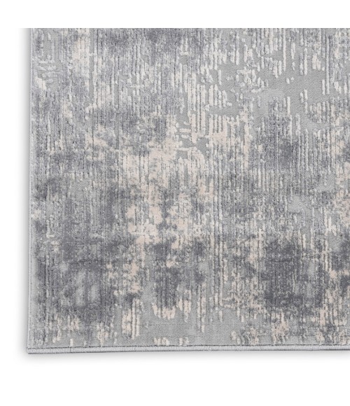 Nourison Rustic Textures Area Rug RUS01-Ivory/Silver