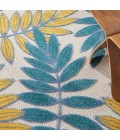 Nourison Aloha Area Rug ALH18 Ivory/Multi
