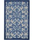 Nourison Aloha Area Rug ALH21-Grey/Blue