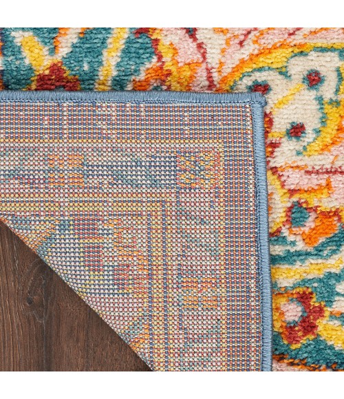 Nourison Passion Area Rug PSN22 Navy Multicolor