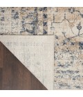 kathy ireland Home Malta Area Rug MAI11-Ivory/Blue