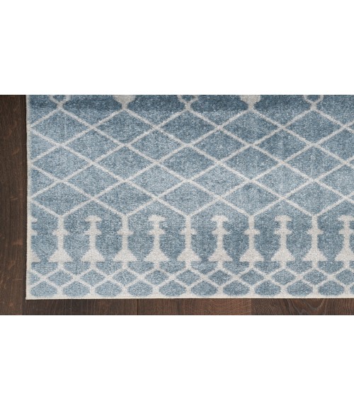 Nourison Astra Machine Washable Blue Rug ASW10 10 ft. X 14 ft. Rectangle - Rugs Town Nourison Astra Machine Washable Blue ASW10 10 ft. X 14 ft. Rectangle Rug