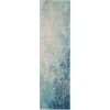 Nourison Passion - Psn10 Navy Light Blue Area Rug 2 ft. 2 in. X 10 ft. Runner