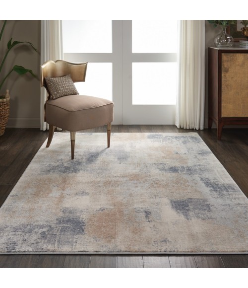 Nourison Rustic Textures Area Rug RUS02-Beige/Grey