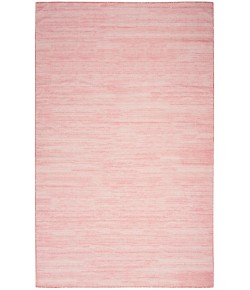 Nourison Washable Essentials Pink WAE01 7 ft. 10 in. X 9 ft. 10 in. Rectangle Rug