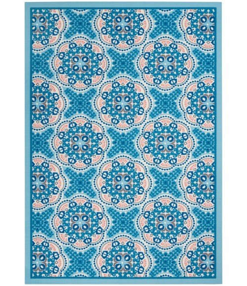 Nourison SUN N' SHADE Area Rug Waverly Sun N' Shade Area Rug SND90-Blue